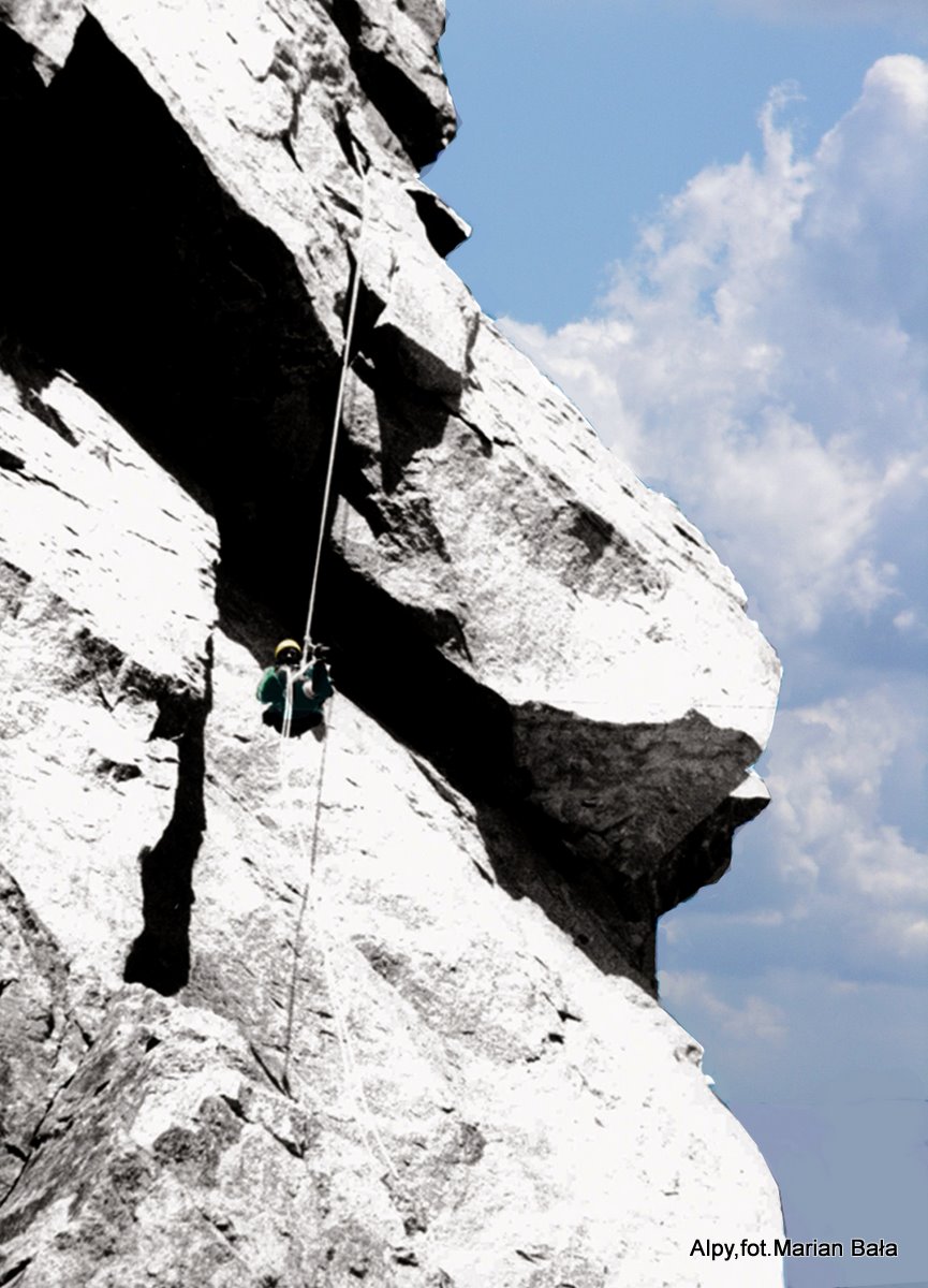 Aiguille Noire zjazd fot. Marian Bała