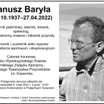 Zmarł Janusz Baryła.
